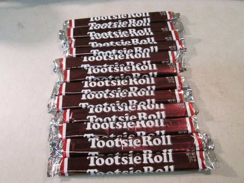 12 Large (8) Tootsie Rolls  B-2...