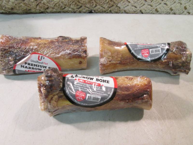3 Premium 6 Marrow Bone Dog Chews ...