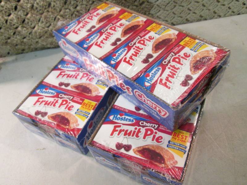 3 Packs with 8 Hostess Cherry Fruit...
