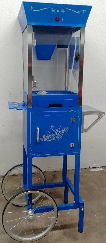 lot 2 image: Nostalgia Electrics-Sno Cone Making Cart, Tested as Working