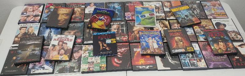 lot 21 image: Collection of 40 assorted DVDs