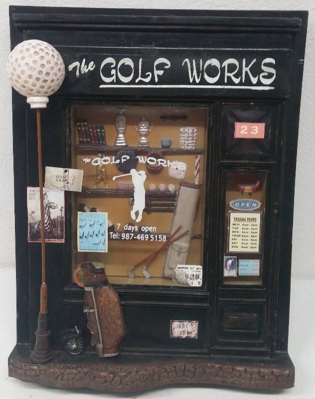 lot 23 image: The Golf Works Golfing Art
