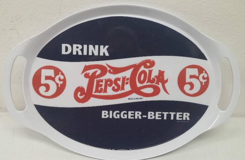 lot 25 image: Vintage Pepsi-Cola Serving Tray