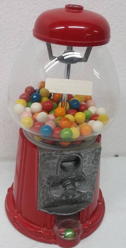 lot 42 image: Vintage GumBall Machine Tested as-working
