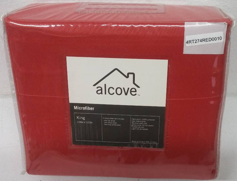lot 48 image: Microfiber King sz sheet set as-new