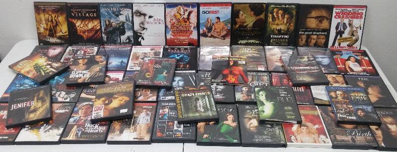 lot 55 image: 50 DVD movies collection