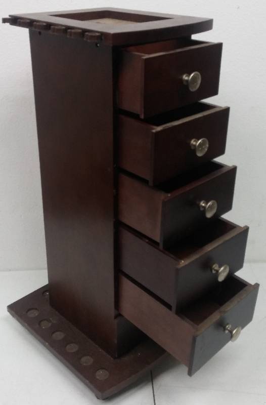lot 61 image: Fishing Rod, Reel, Accessories Stand