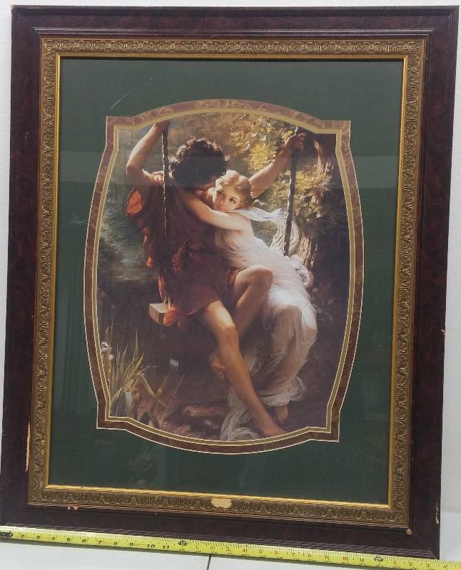 lot 9 image: Couple On Swing