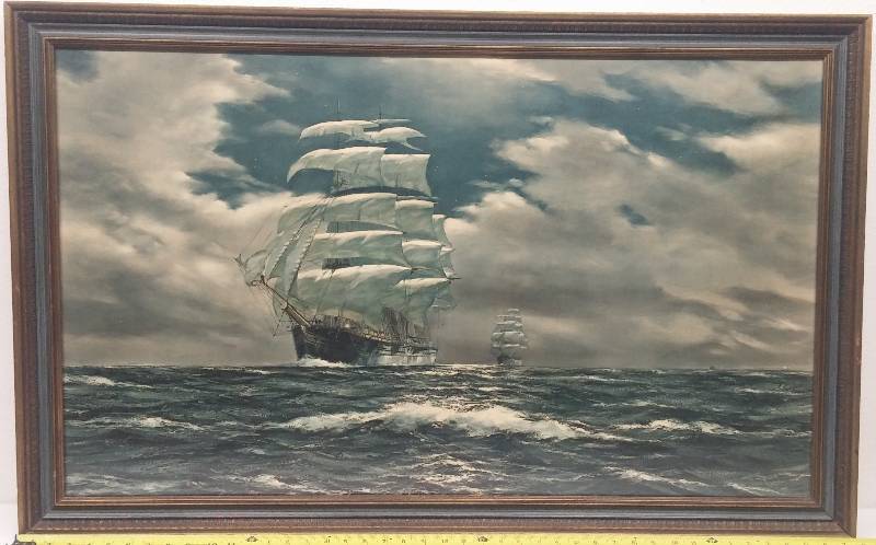 lot 11 image: Ships At Sea