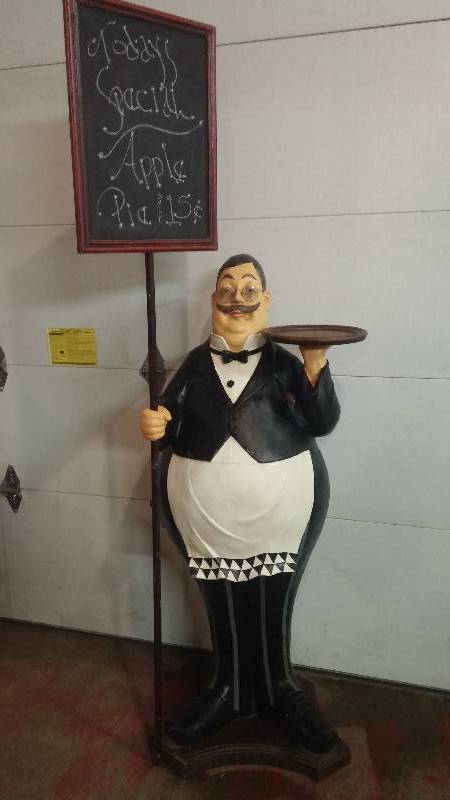 lot 30 image: 48 Butler with Sign and Table