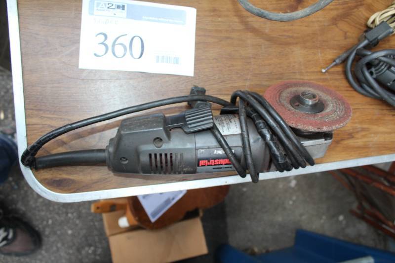 lot 360 image: Black & Decker Heavy Duty Industrial 12in. Angle Grinder