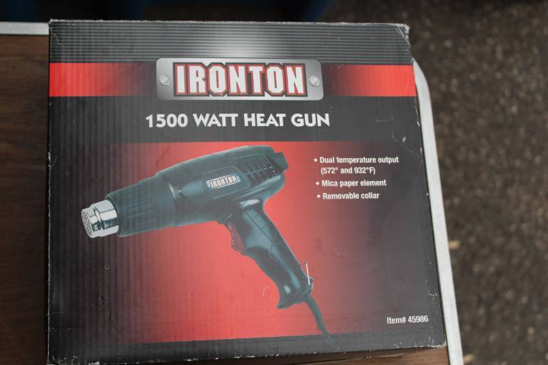 lot 383 image: Ironton 1500W Heat Gun