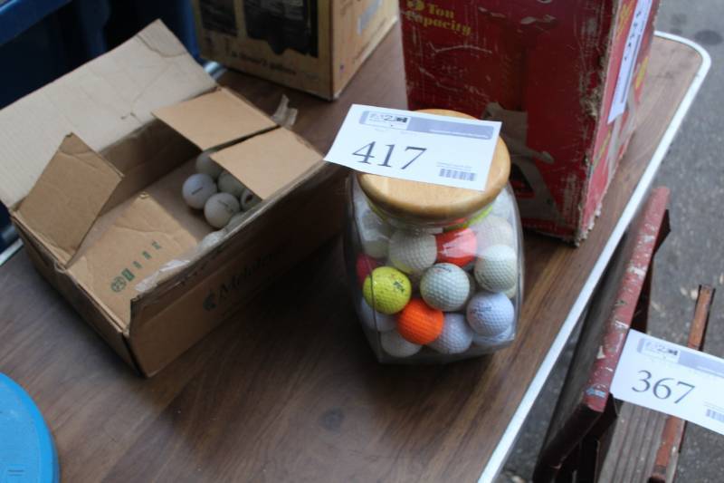 lot 417 image: Golf Balls