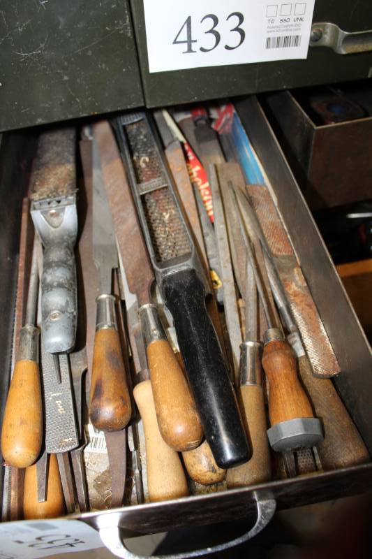 lot 435 image: Metal Files, Wood Files