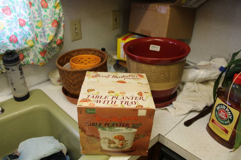 lot 1016 image: Flower Pots and Covers