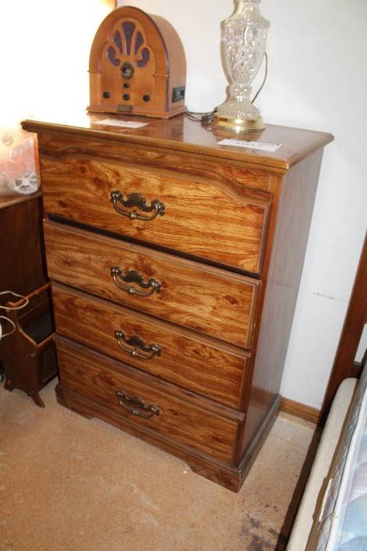 lot 1051 image: Wooden Dresser