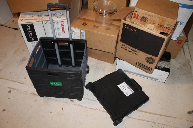 lot 511 image: Lot of (2) Pack and Roll Storage Cubes