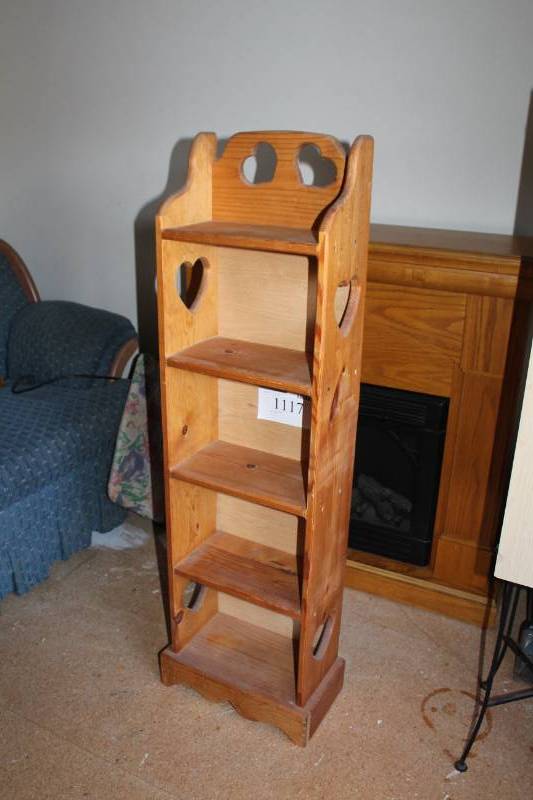 lot 1117 image: Wooden Bookshelf