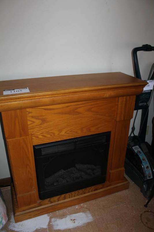 lot 1105 image: Electric Fireplace