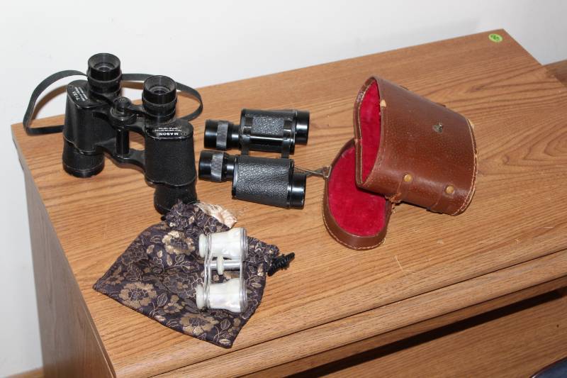 lot 303 image: Lot of (1) Pair of Opera Glasses