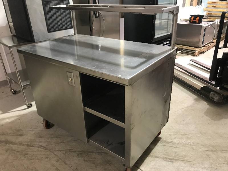 lot 69 image: Stainless Cabinet48x30