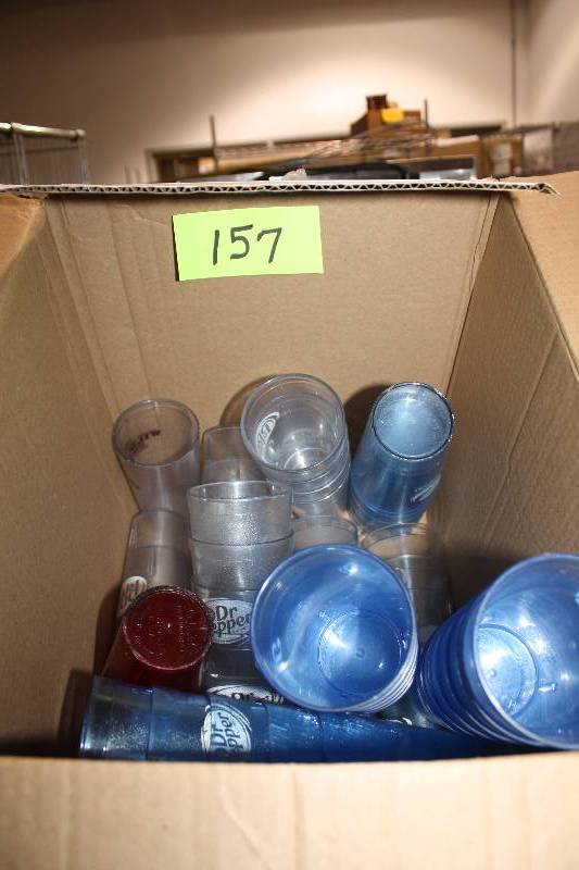 lot 157 image: Assorted Platic Cups