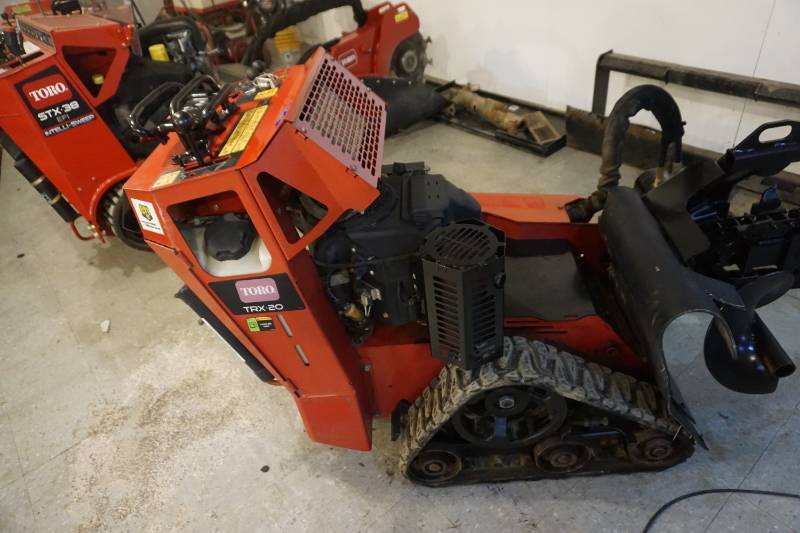 lot 7 image: 2013 Toro TRX 20 Tracked Walk Behind Trencher