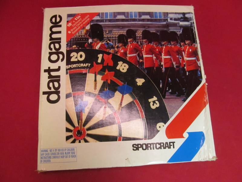 Sport craft dart board