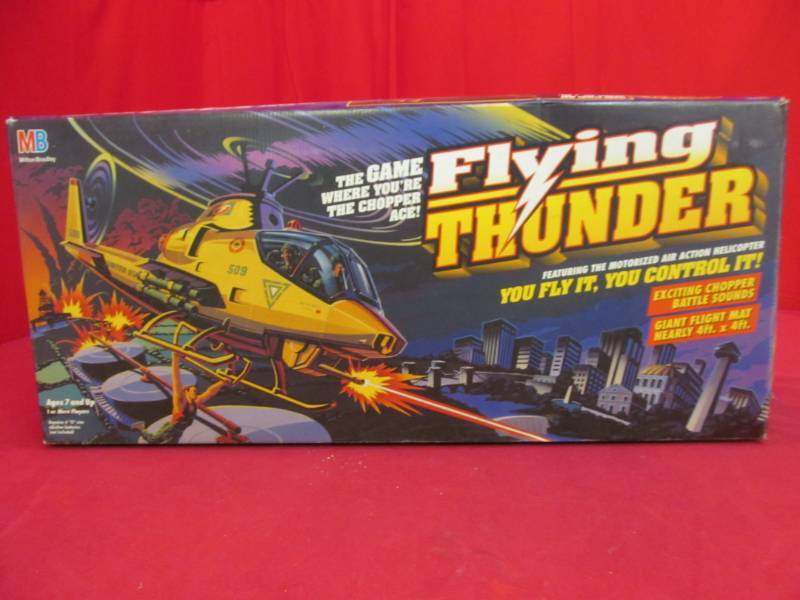 Milton Bradley Flying Thunder game