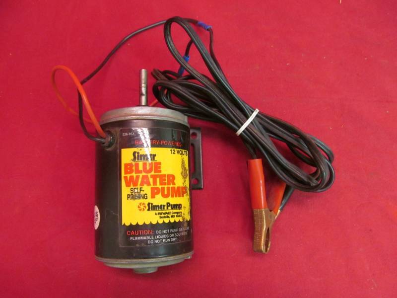 Simer Blue water pump