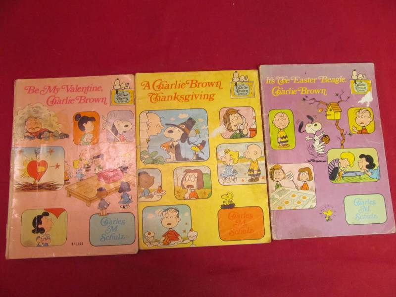 Scholastic Charlie brown books
