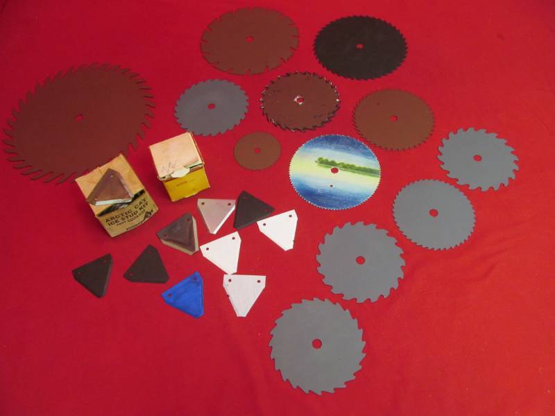 sawblades,sickle sections