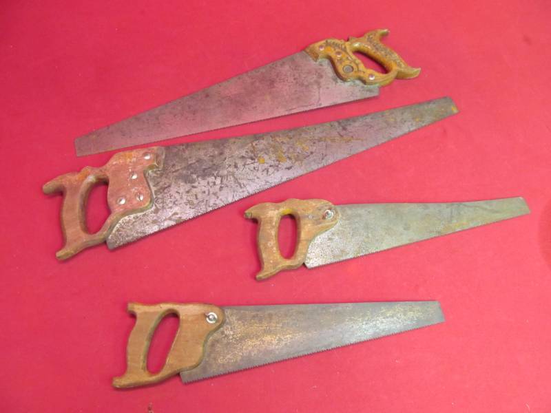 vintage hand saws