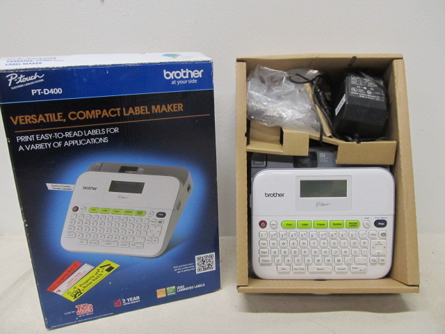 lot 102 image: Brother Label Maker, P-Touch PT-D400