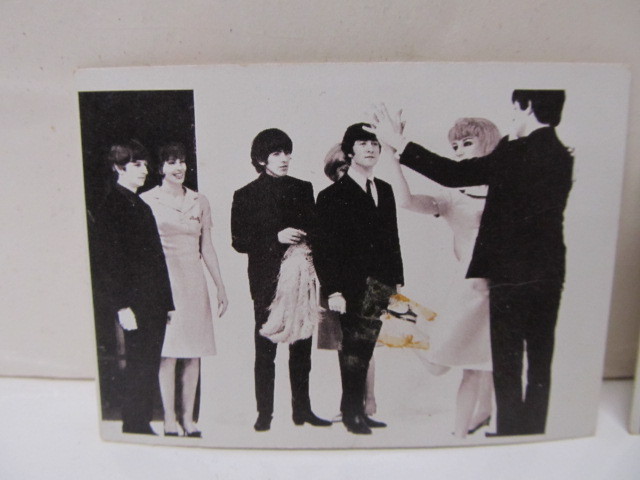 lot 121 image: Vintage Beatles Trading Cards