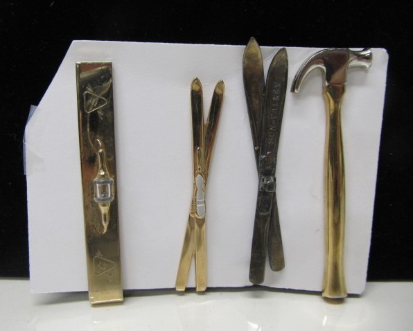 lot 127 image: Tie Tacks