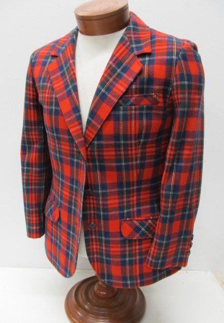 lot 171 image: Vintage Red Plaid PENDLETON Ladies Jacket