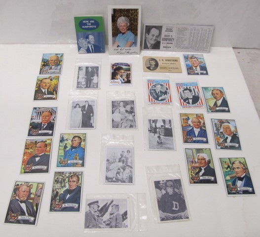 lot 193 image: Presidential Collection Cards