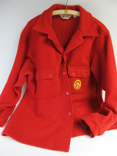 lot 100 image: Vintage 1960s-70s era BOY SCOUT Wool Jacket