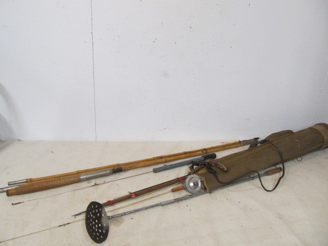 Old Vintage Ice Fishing Rods & Cane Pole, Little Canada Estate Auction -  Antiques Collectibles & MORE!!