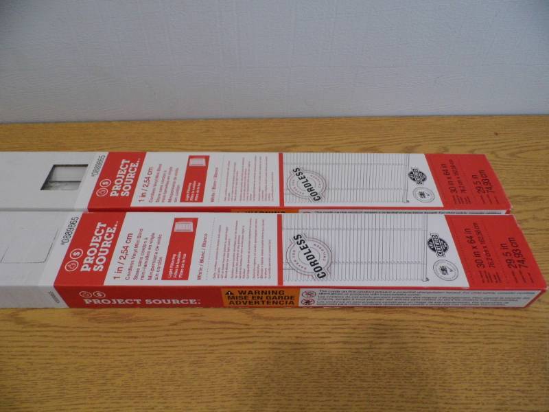 New Cordless Blinds