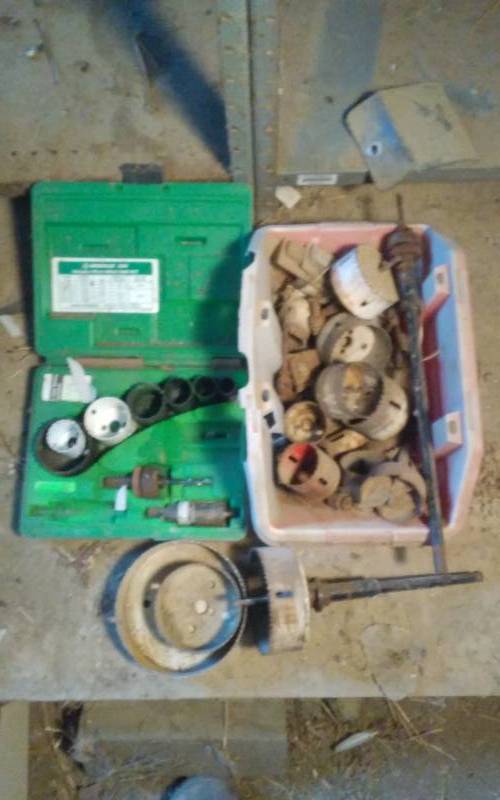 lot 49 image: Large Assortment Of Hole Saw Bits