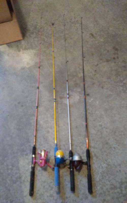 lot 97 image: Combo Fishing Rods & Reels, 1 Other Rod