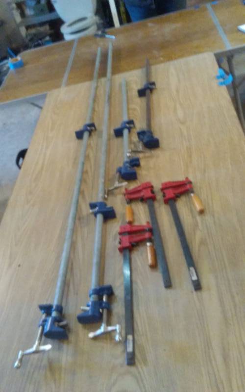 lot 116 image: 3-Pair Bar Clamps