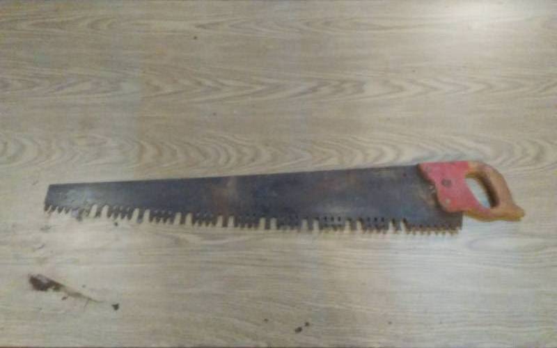 lot 128 image: 36 Inch Vintage Saw