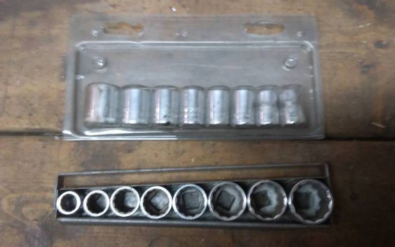 lot 144 image: Craftsman 38 To 1316- 12 Point Socket Set & 8 Piece 9mm To 17mm- 6 Point Socket Set