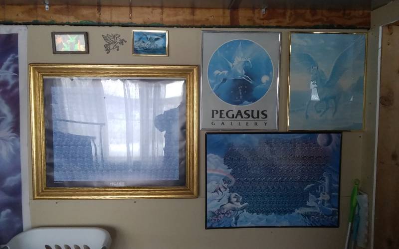 lot 170 image: Lot Of Pegasus Posters, Simon & Garfunkel, Clock (Laundry Room)