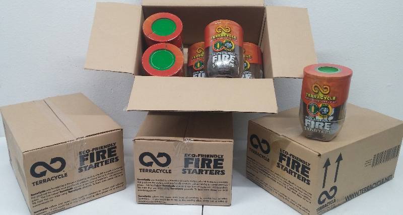 lot 48 image: as-New Terracycle Eco-Friendly Firestater Packs, 24 units, retail packaged.