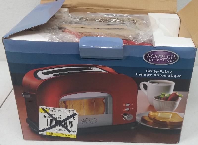 lot 70 image: Nostalgia Electrics Automatic Window Toaster