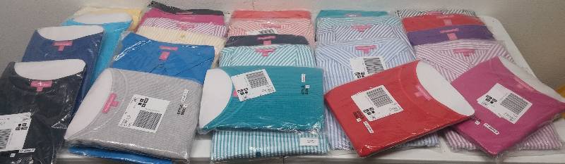 lot 88 image: qty25 Assorted Womens Shirts in retail packaging